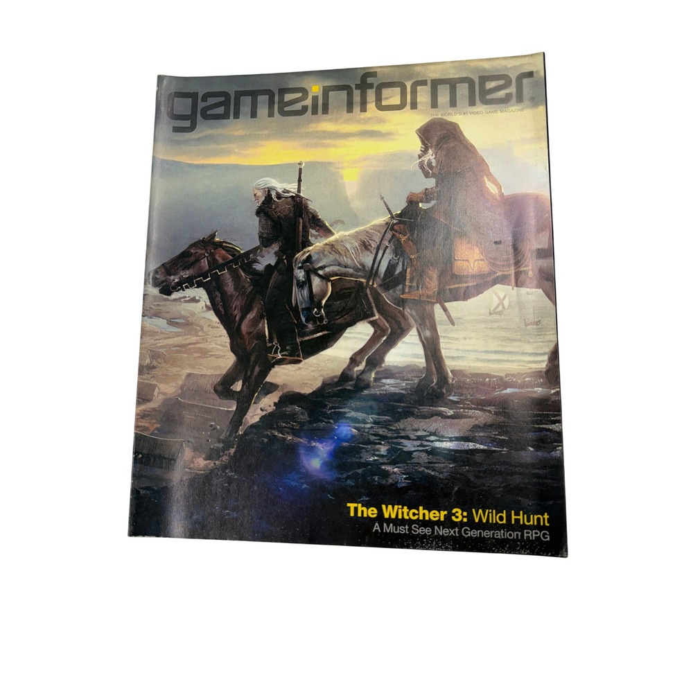 Game Informer Magazine The Witcher 3 Wild Hunt Cover Issue RPG